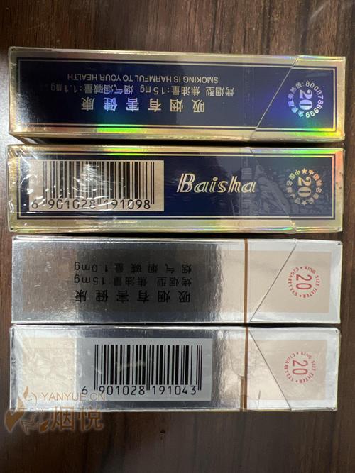 白嘴蓝盒外烟【蓝白色烟嘴】
